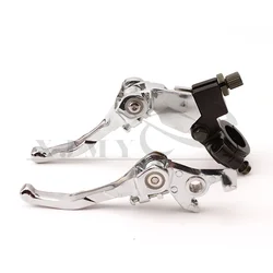 Folding Alloy Brake Clutch Lever Set, 22mm - Universal Fit (1 pair)