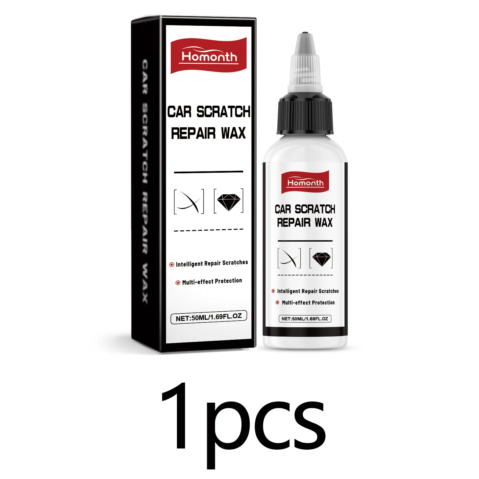 Dispositivo per la rimozione dei graffi dell'auto per la cura dei graffi della vernice del corpo dell'auto Cura dell'auto per lucidatura e lucidatura Pasta composita Riparazione della vernice dell'auto