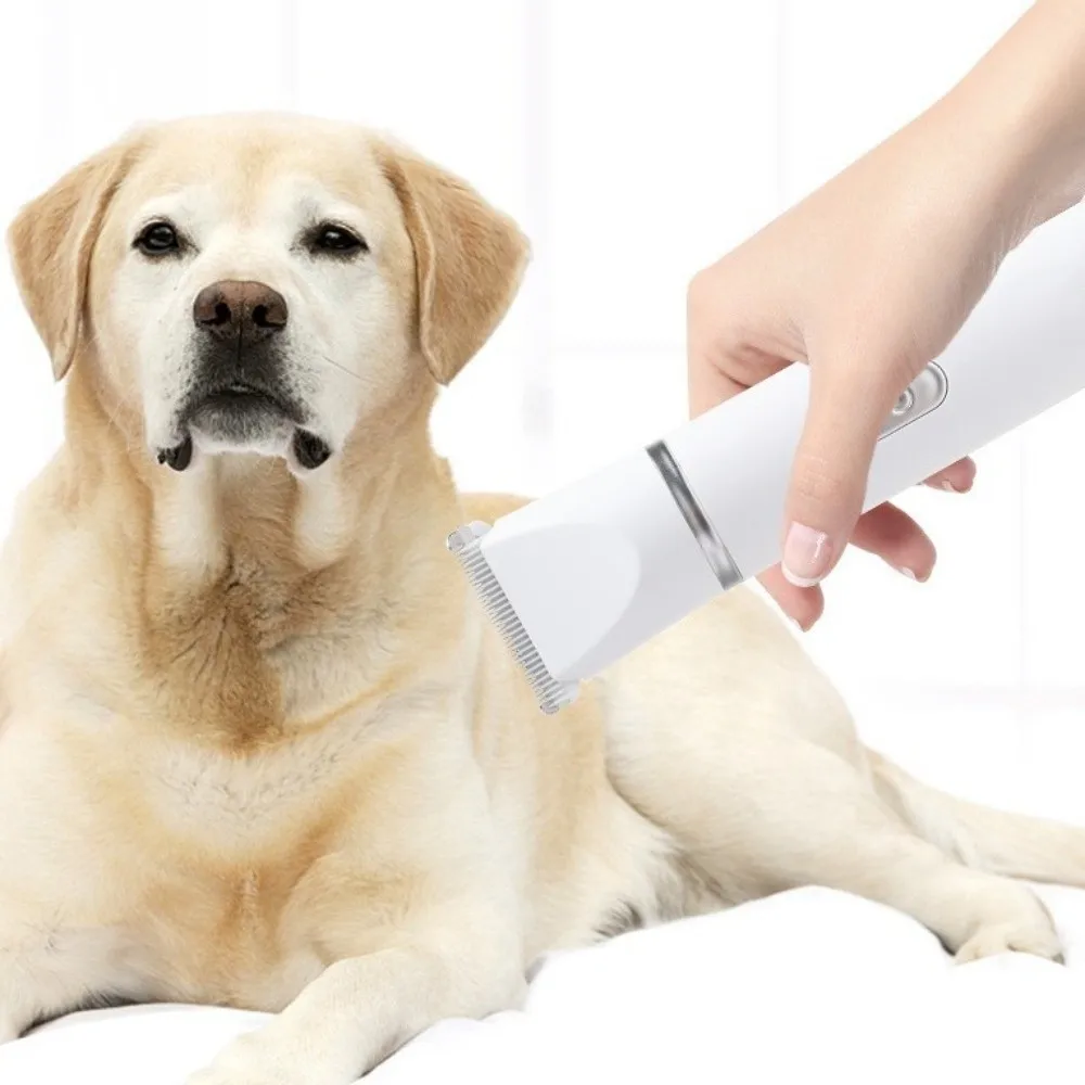 Rechargeable Pet Haircut Machine Multifunctional Low Noise Electrical Clipper 3-In-1 Cordless Pet Grooming Clipper