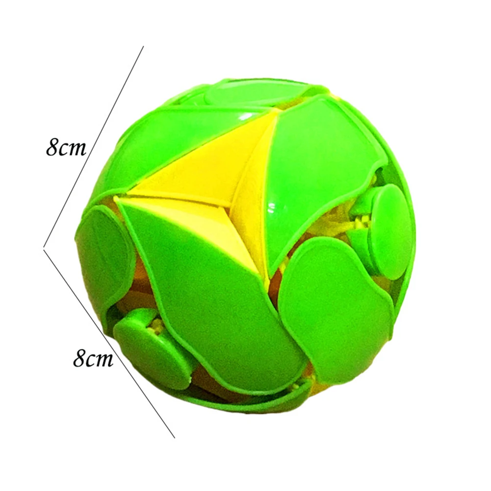 Kids Funny Color Changing Ball Color Flipping Ball Hand Throwing Sensory Toys