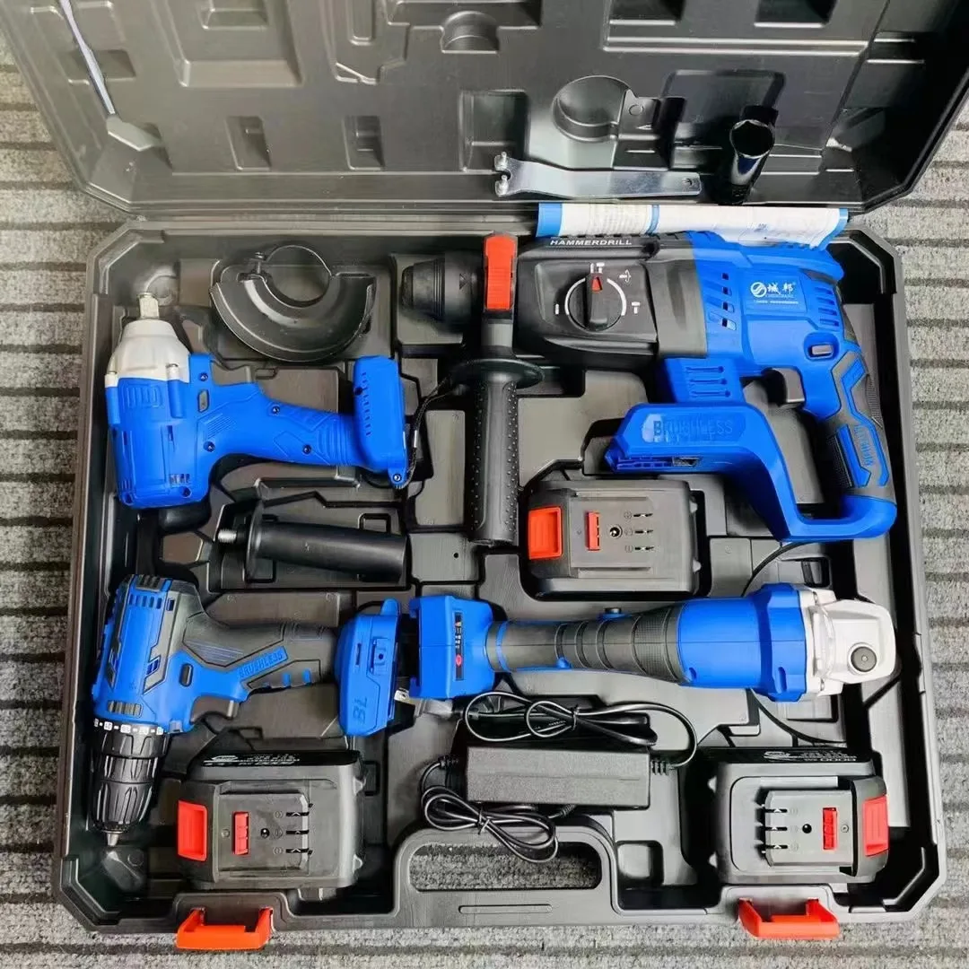 GUANG CHEN Power Tools 20V Lithium Battery Brushless Electric Angle