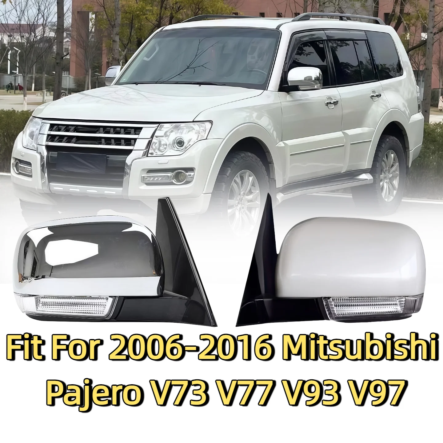 4 Coperture Protettive In Silicone Per Serratura Portiera – Mitsubishi Pajero V73 V93 V97, Antiruggine E Antiusura