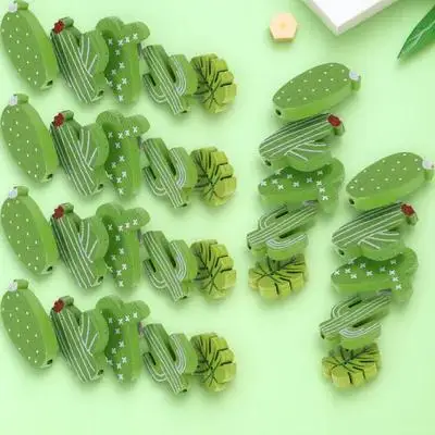 30Pcs 선인장 몬스테라 나무 푸시핀 귀여운 게시판 못 장 푸시핀 가정 사무실용 귀여운 나무 푸시핀