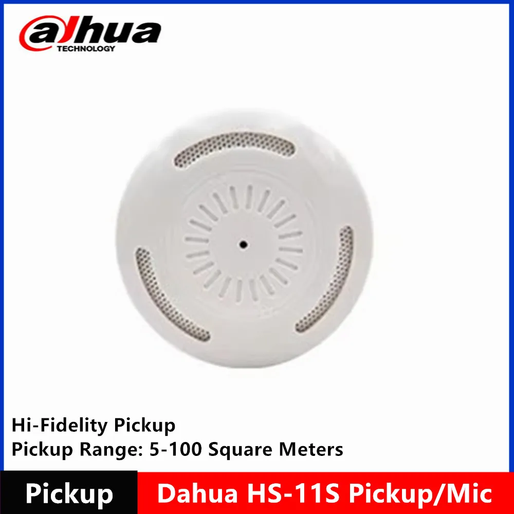 Hi-fidelity Audio Pickup Microphone Microphone Sound Monitor For Dahua & Hikvision Camera audio interface