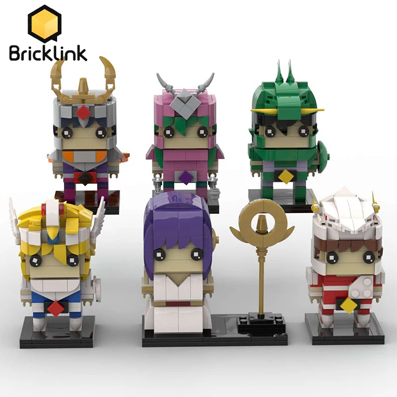 Bricklink Movie Japan Anime Figures Saints Seiyaed Brickheadz