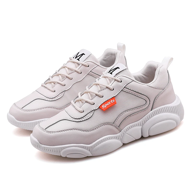 

Women and Men Sneakers Breathable Running Shoes Outdoor Sport Fashion Comfortable Couples Sport Shoes Lace Up Walking Shoe 35-44