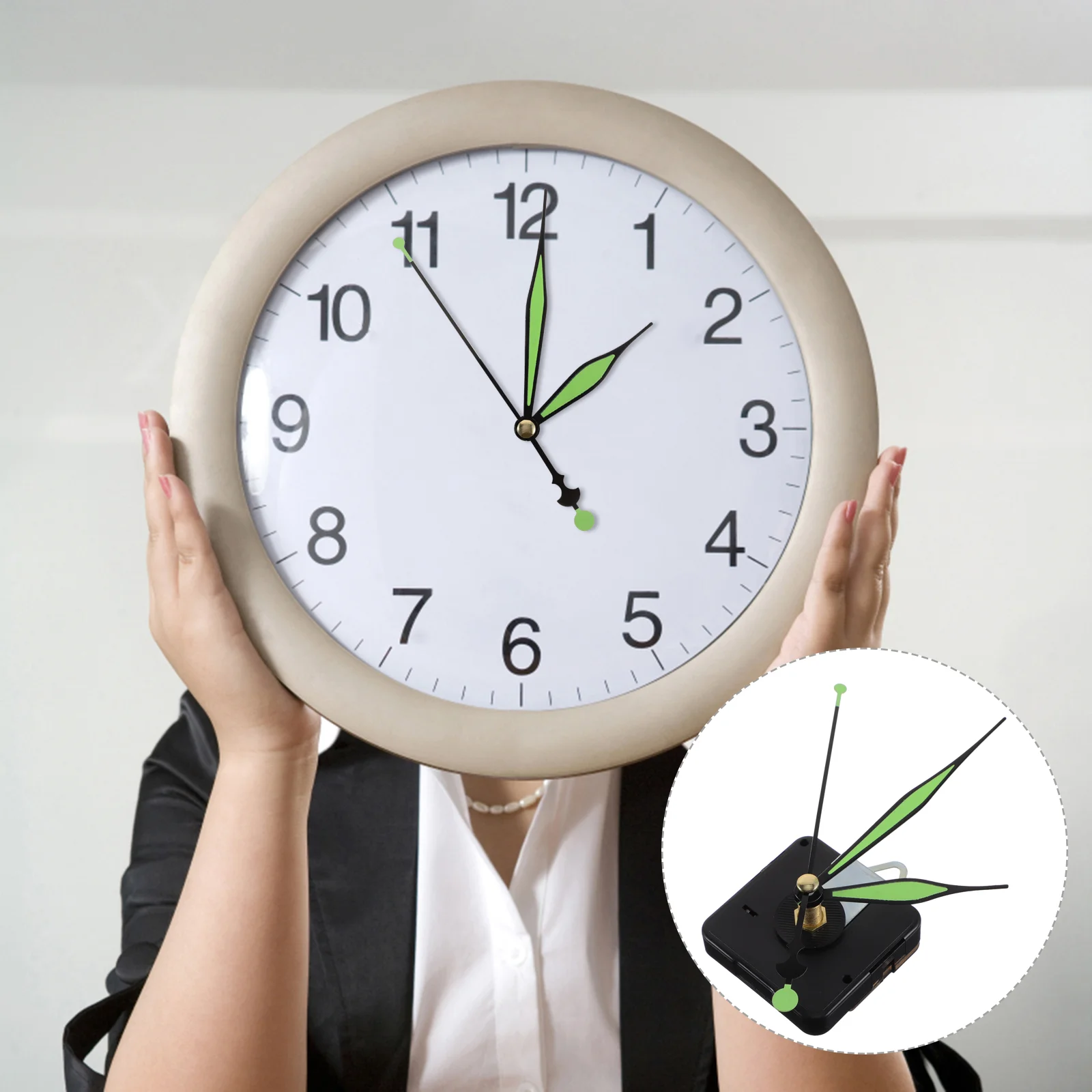 

Clock Motors Wall Clock Movement Glow In The Dark Clock Hands Kit Quartz Clock Mechanism Replacement Powered Clock