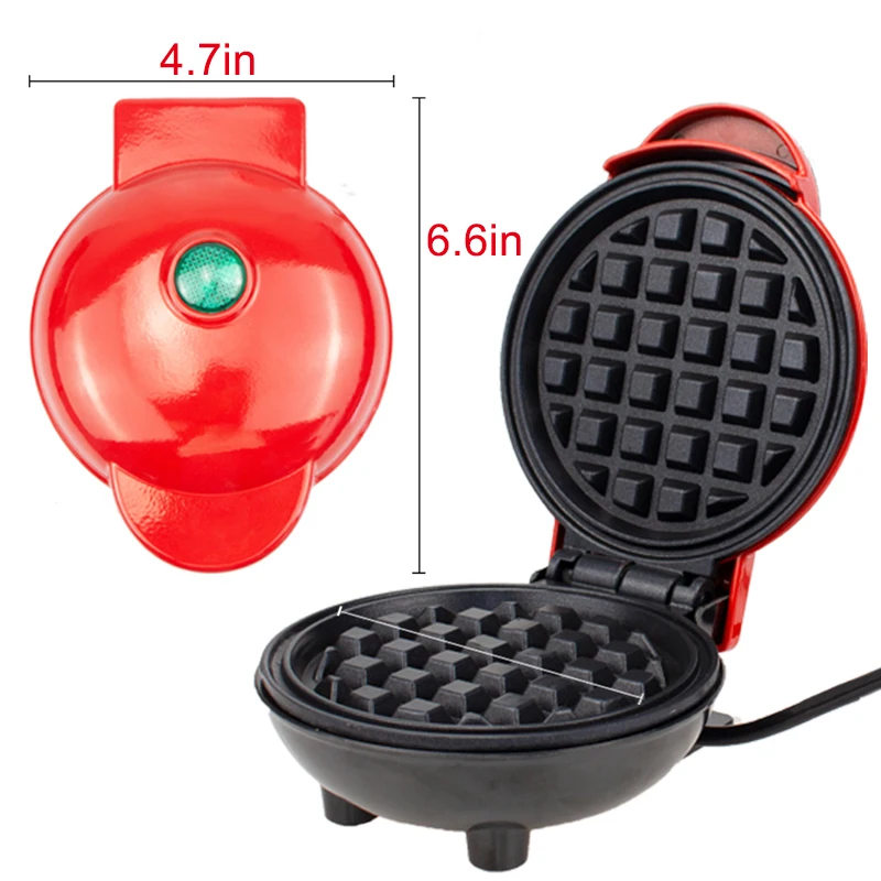 110V&220V Electric Mini Waffles Maker Machine Kitchen Cooking