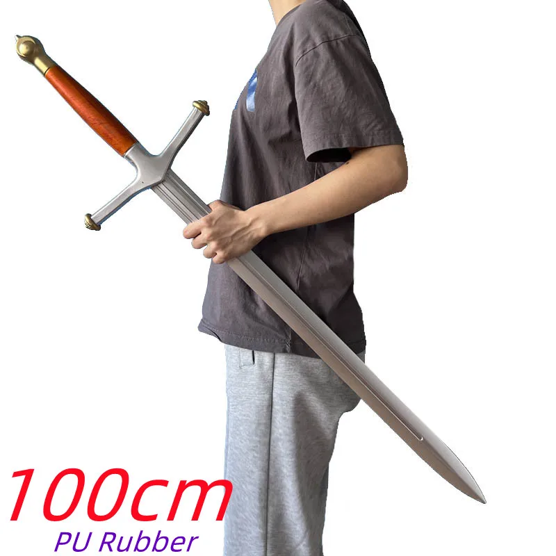Cosplay Sword Big 1:1 Nasir Sword Weapons Storm of Swords Prop Winter Frost Wolf Sword Devil Aragon Role Play Halloween Gift PU