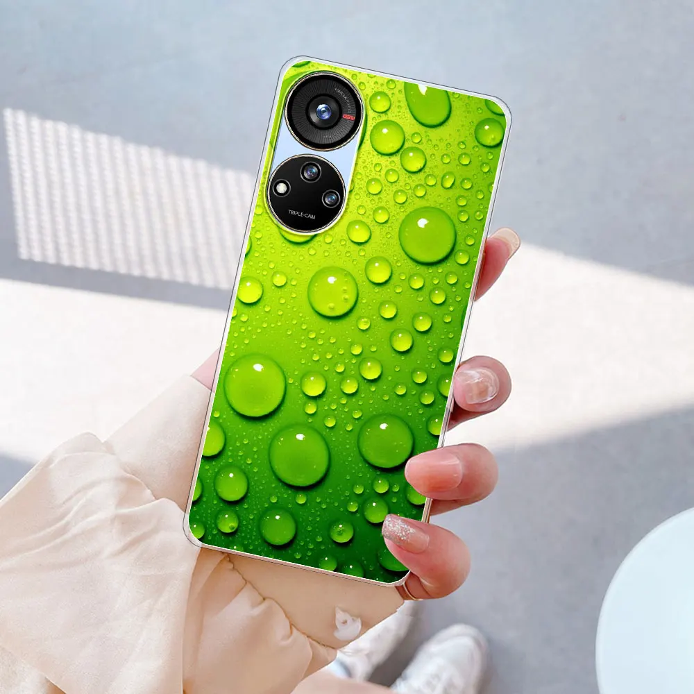 Clear Soft Silicone Shockproof Phone Case - Protective Coque Cover