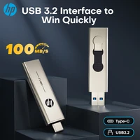 HP 256GB Memories Type-c 2-In-1 USB 3.0 Flash Drive 128GB Metal OTG Pendrive 64GB High Speed Flash Disk For Phone Computer 1