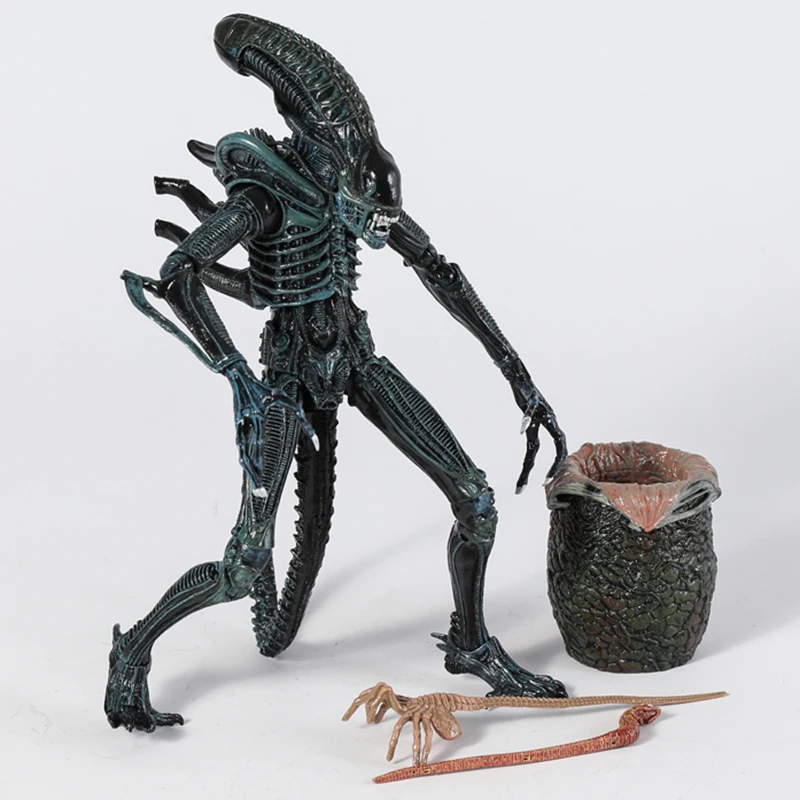 Telur Serangga Set Alien Warrior Biru 