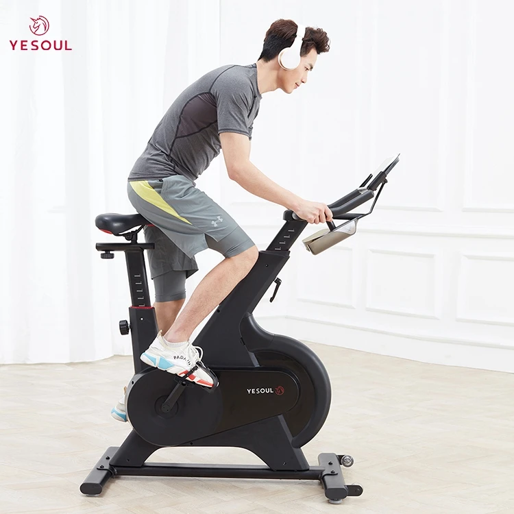 Yesoul M1 China Factory White Indoor Home Exercise Bike Smart Spinning Bike Gym
