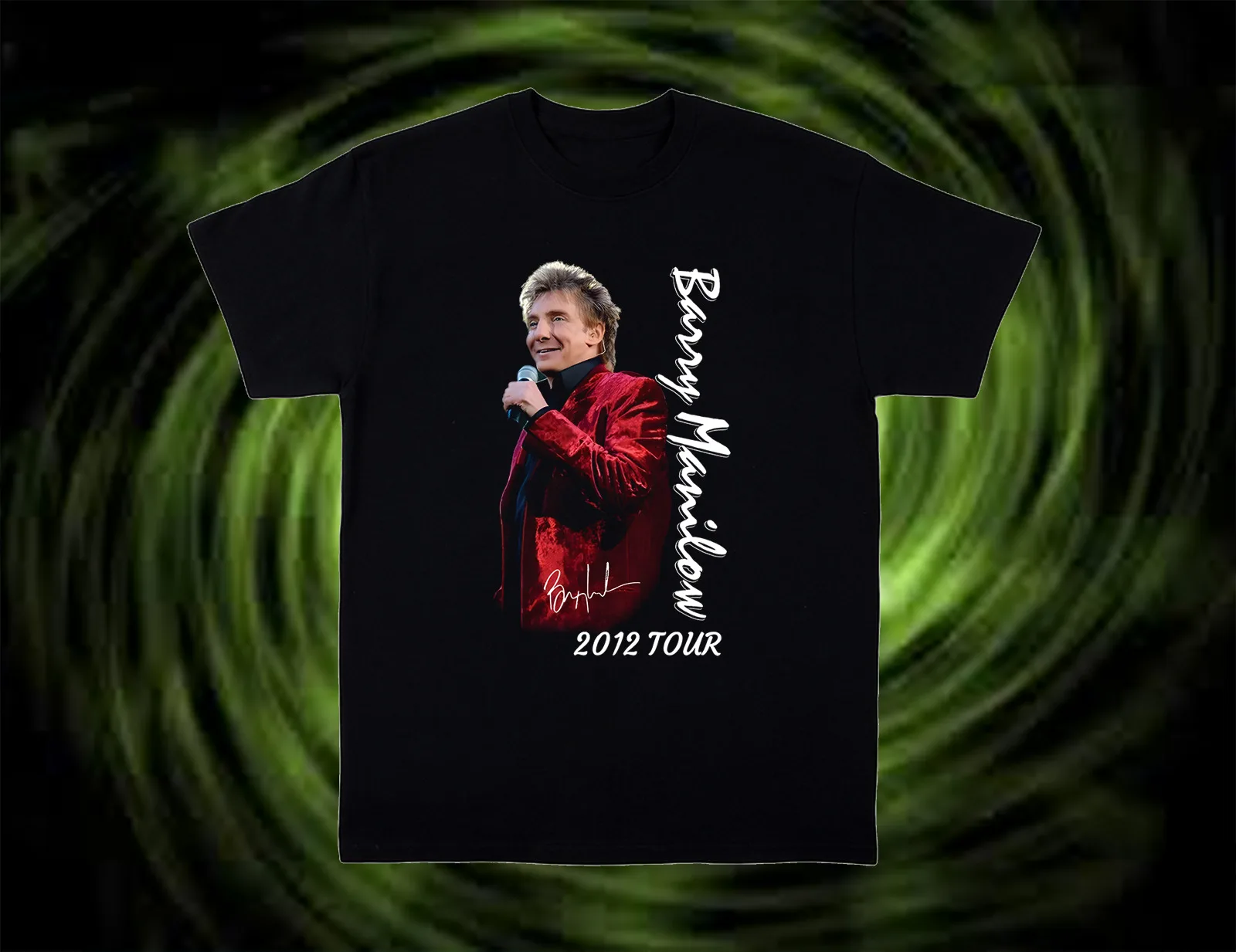 

Футболка с рисунком Барри Манилоу (сзади), черный Размер, фотография CG866