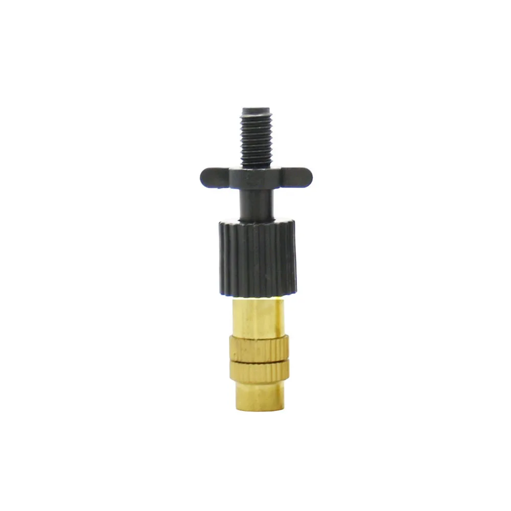 15-250Pcs Micro Drip Irrigation Misting Brass Nozzle Garden Spray Cooling Parts Copper Sprinkler with Thread Barb Tee Connector