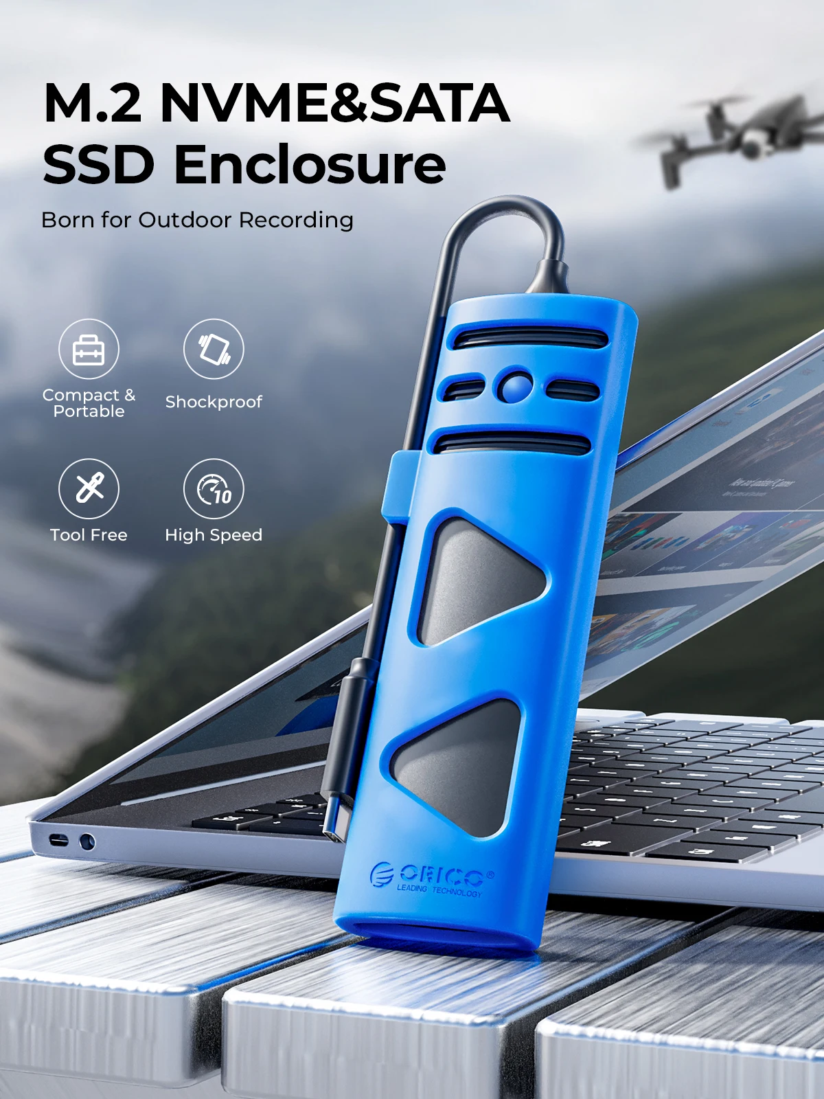 SATA, Gabinete SSD M.2, Externo para NVME