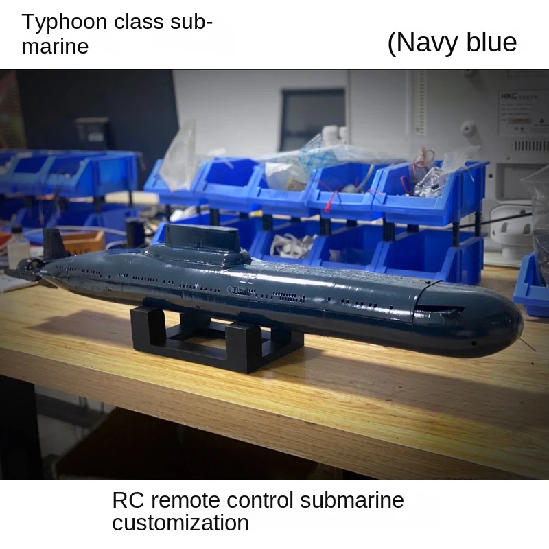RC Submarine Model Wireless Remote Control Model Sturgeon Submarine Finished Toy Gift Submersible Navy Fleet Model 2