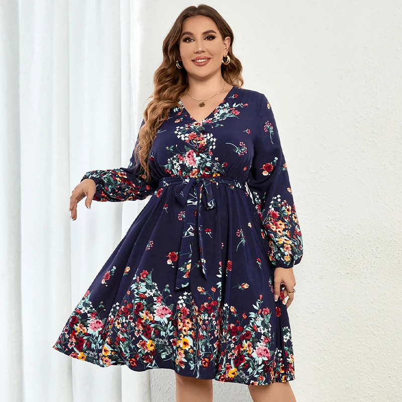 Рисунок 6 - Женское длинное платье большого размера Della Mel