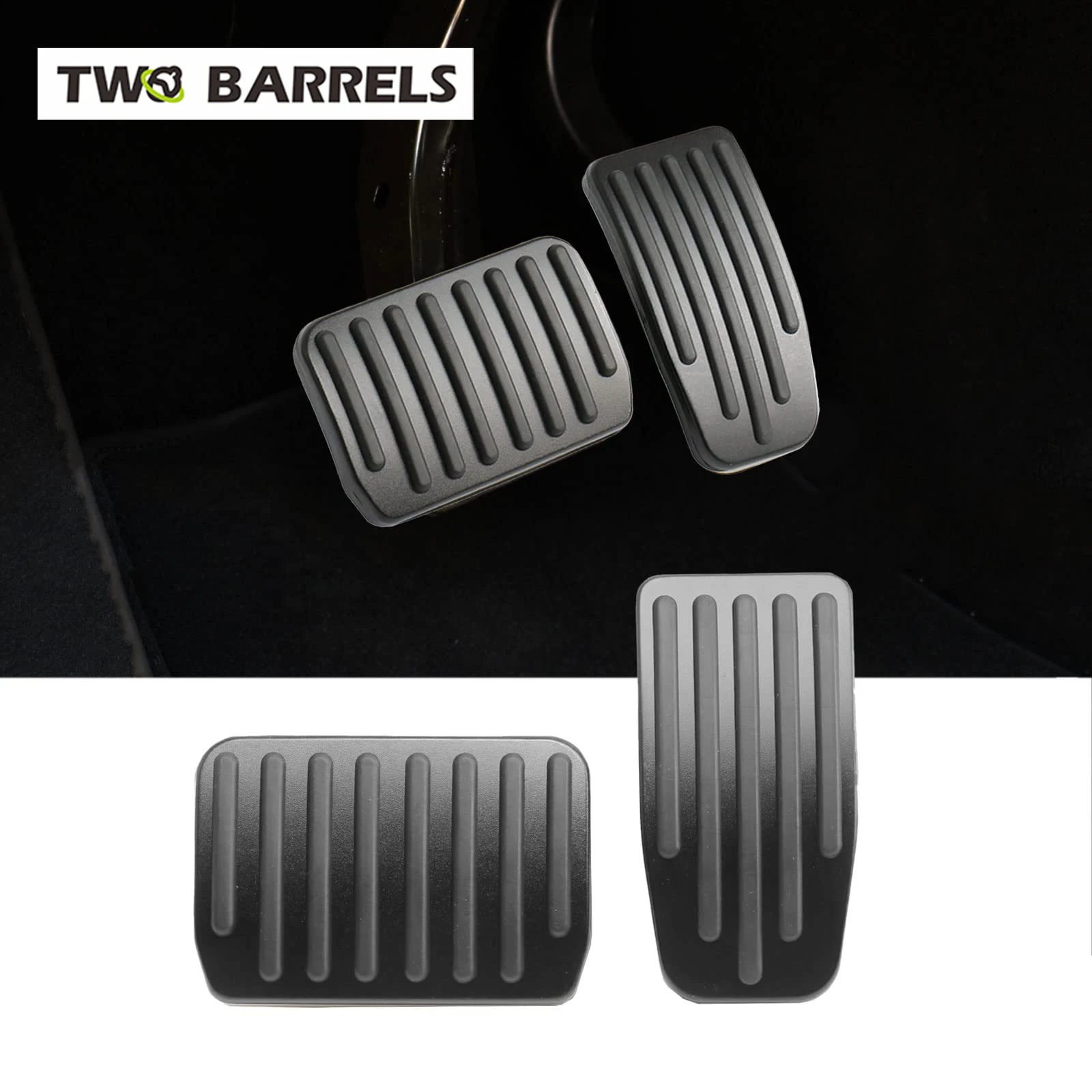 

Accelerator And Brake Pedal For Tesla Model 3 Y 2017-22 Gas Pedal Plate Covers Foot Treadle Car Accessories Anti-skid Auto Tools