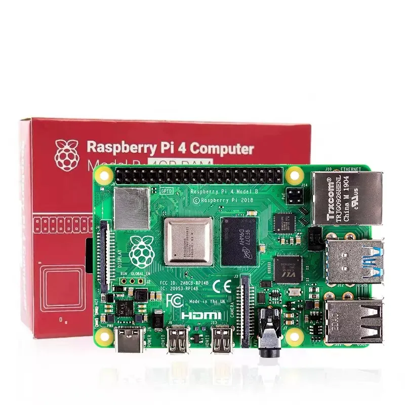 Original Raspberry Pi 4B 4th Generation B Type UK made 1GB 2GB 4GB 8GB ...