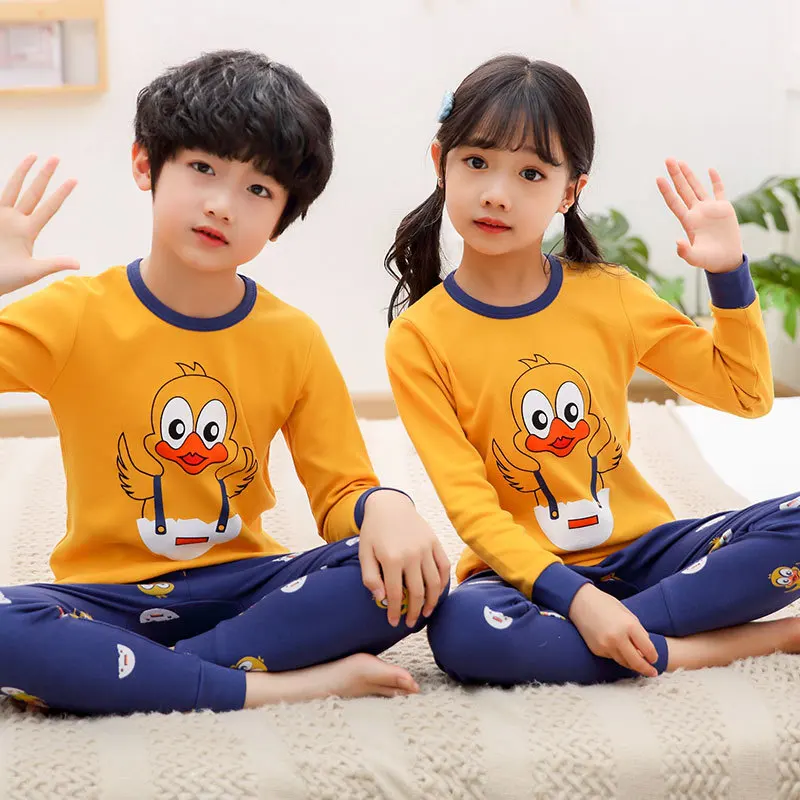 24 6 8 10 12 14 Years Teenager Girls Pajamas Sets Princess Children's Sleepwear Kids Clothing Sets Animal Pijamas Homewear pajama sets baby boy Sleepwear & Robes