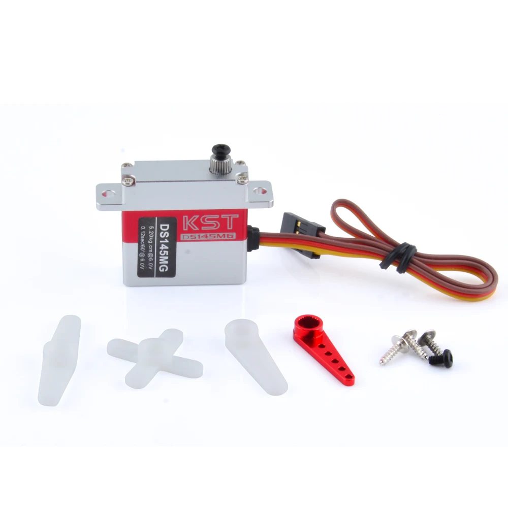 KST DS145MG 6V 5kg 0,12 seg engranaje de Metal de alta precisión Servo