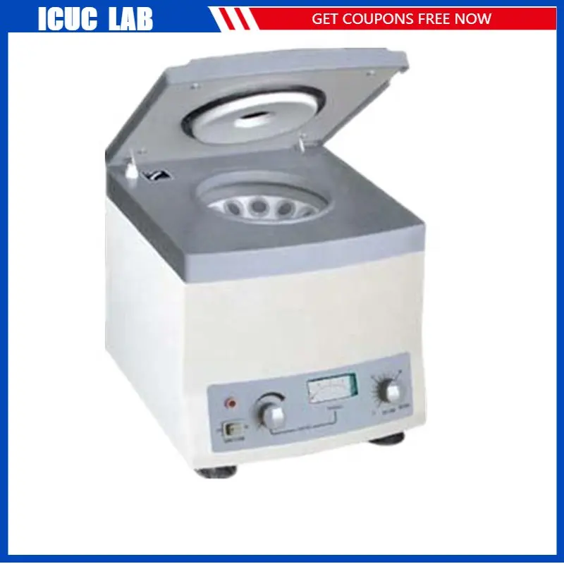 

Фотоцентрифуга 4000 об/мин 1430xg Benchtop с низким уровнем шума, большая емкость, лабораторная медицинская центрифуга для больниц с ротором 6x20 мл