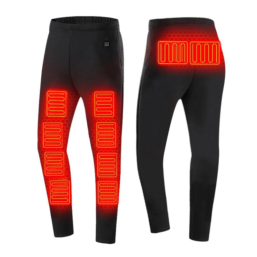 Heated Underwear Winter Heating Jacket Thermal Underwear Suit USB Electric  Long Johns Fleece Pajamas Skiing Heated Clothes Women