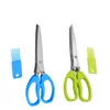 ZWICKE Multifunctional Muti Layers Stainless Steel Knives Scallion Cutter Herb Laver Spices Cook Cut Scissor Kitchen Scissors 1
