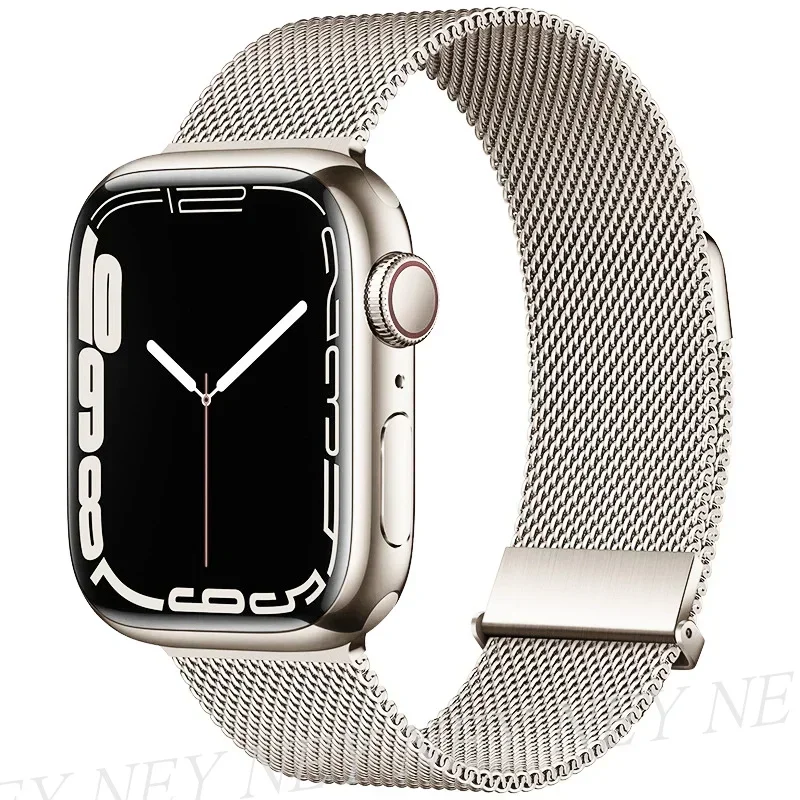 Elegant Milanese Loop Metal Watch Band Strap
