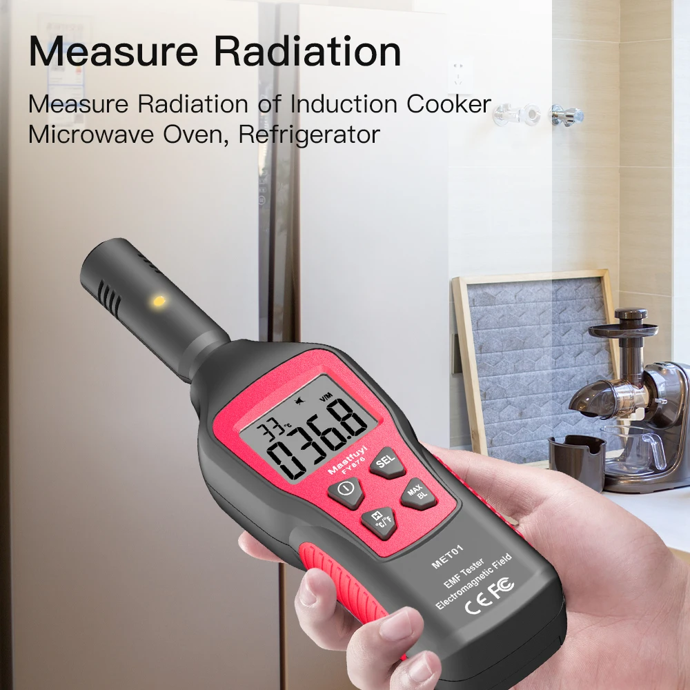 Geiger Counter Nuclear Radiation Detector Electromagnetic Wave Radiation Tester Dosimeter geiger Counter Radioactive