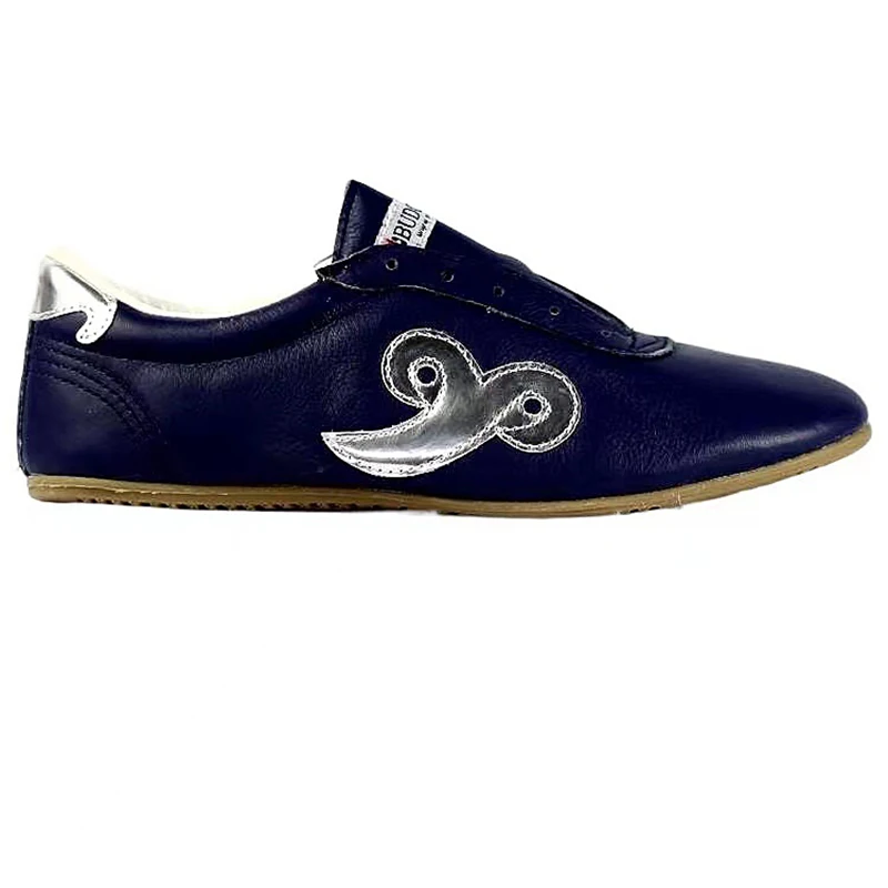 Martial arts shoes with ultra-light soles, made of top-grain cowhide, suitable for training, performances, and competitions