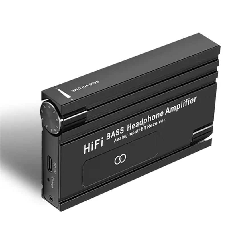 APPLIA-Hifi Bass 헤드폰 이어폰 오디오 앰프 16-600Ω BT 5.0 3.5Mm Aux 전화 PC 음악 플레이어 AMP