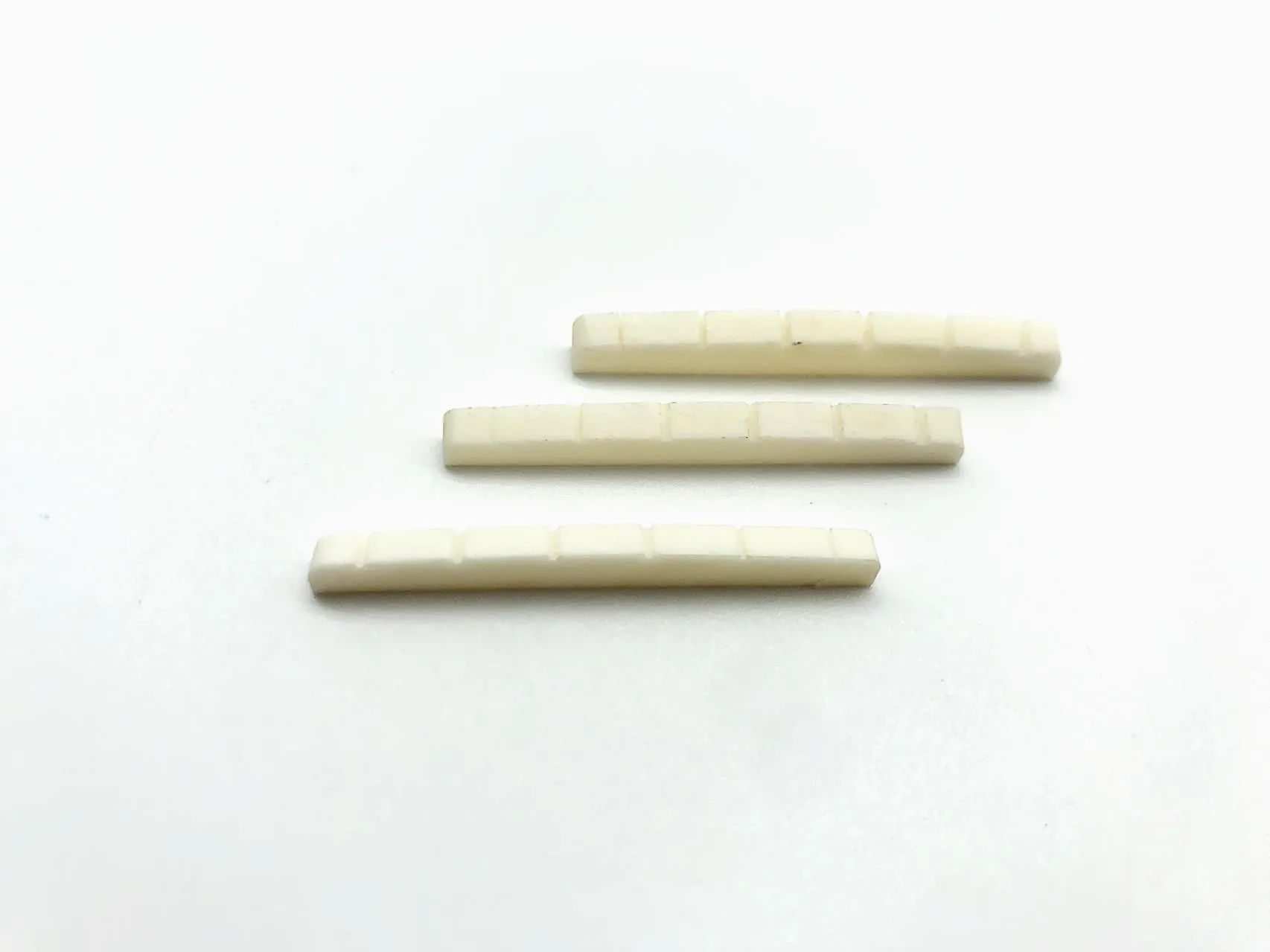 Professional Good Bone Nut(Size:43.2x3.2x5mm) for Electric Guitars Accessories Discount in Stock Made in Korea #3409