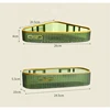 Acrylic Bathroom Shelves Transparent Shower Storage Holder Organizer No Drilling Wall Mounted Floating Bathroom Shampoo Shelf 5