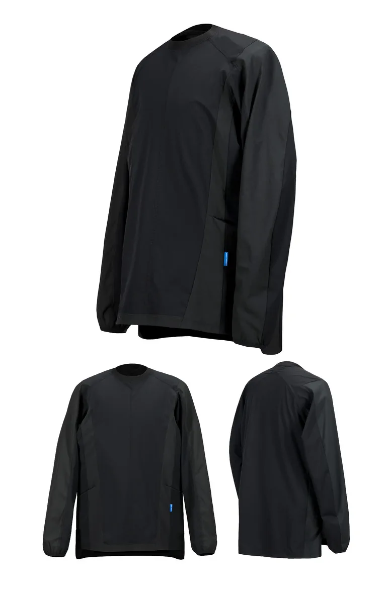 Reindee Lusion 22FW 0187 Outdoor splicing material breathable fast dry long sleeve shirt techwear gorpcore