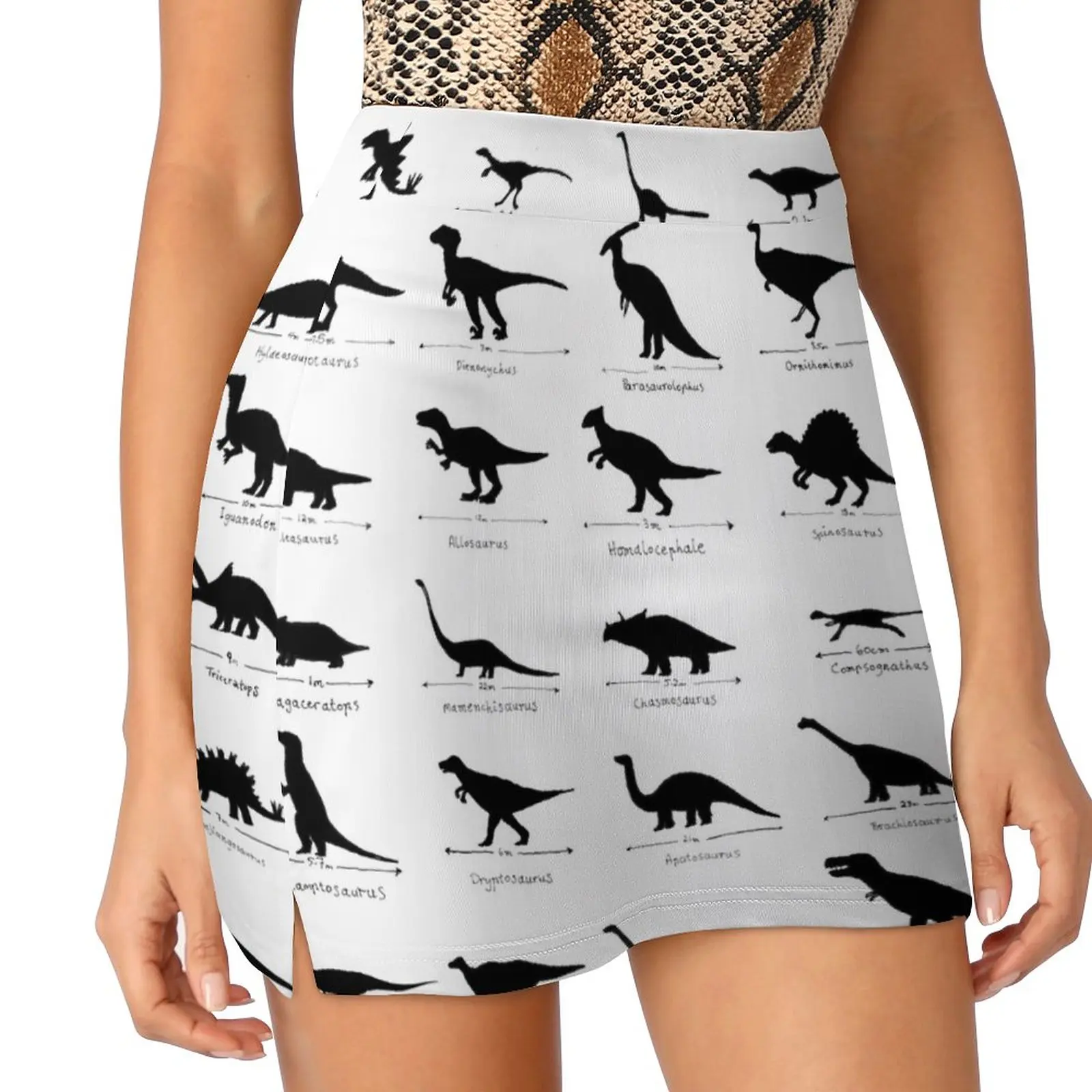 Whats Your Favourite Dinosaur? Light Proof Trouser Skirt mini skirt for women luxury women's skirt Women clothing