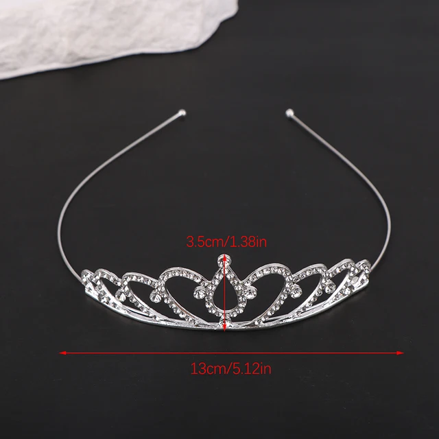 Corona Tiara Con Strass - Oro Rosa, Per Sposa, Principessa, Feste, Compleanni, Accessorio Capelli - Foto 6