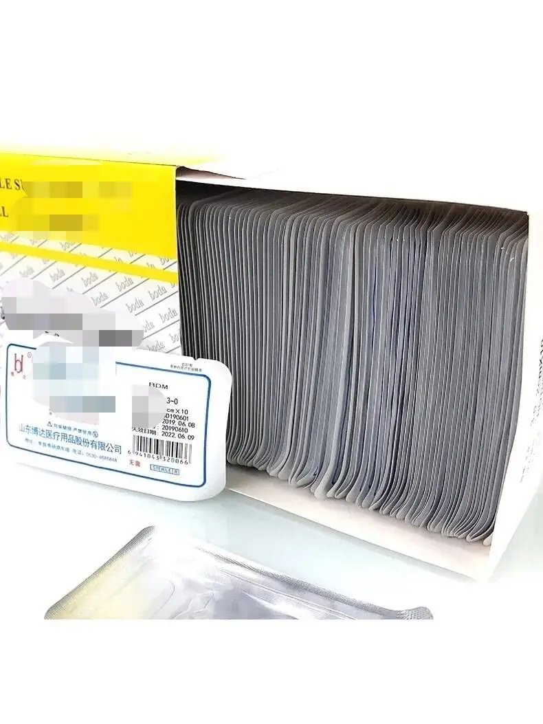 Disposable needles thread 0 2-0 3-0 4-0 Chinese medicine acupoints sterile needles 10bags NO.7 NO.8 NO.9 NO.12