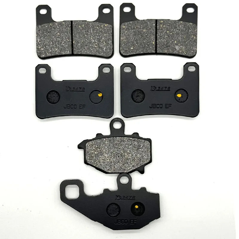 Sumo Brakes Front & Rear Brake Pads Set For Kawasaki ZX1000 G / ZX10 R Ninja ABS (2011-2020) – Quiet, Low Dust, High Heat Resistant