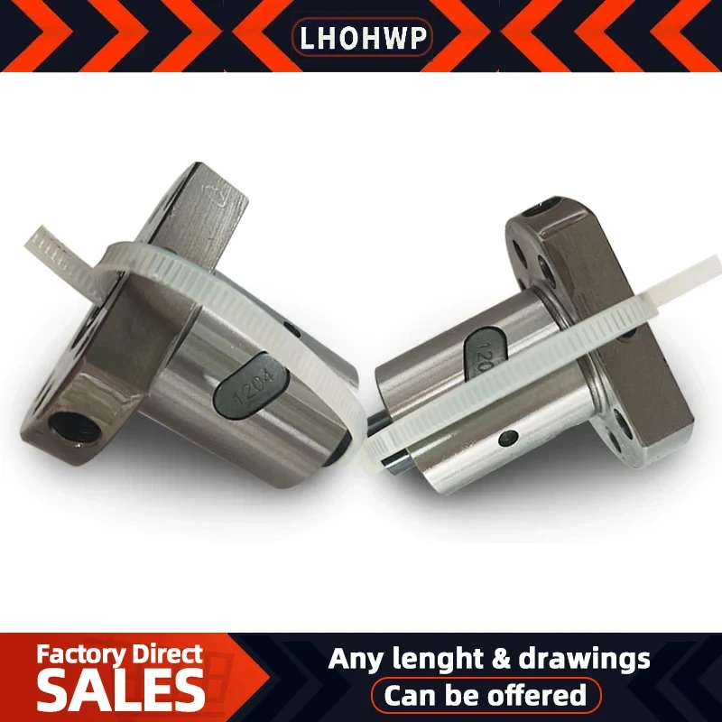 thumbnail image 2 of SFU Ball Screw Nut - 1pc CNC Metal Ball Nut For SFU1204, 1605, 2005, 3205 & Other Sizes 2 of 11