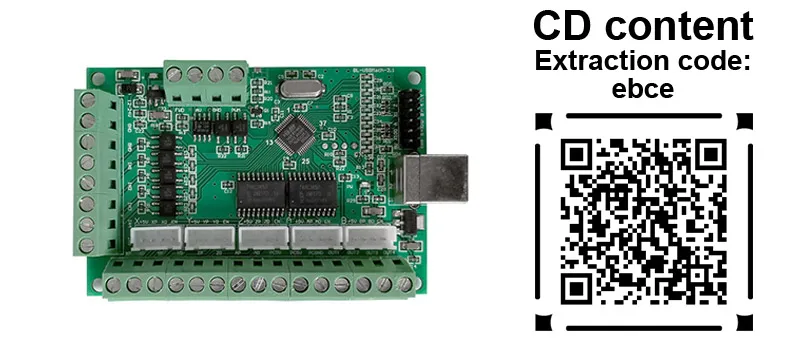 carte de pilote cnc usb interface contrôleur de mouvement du pilote avec interface