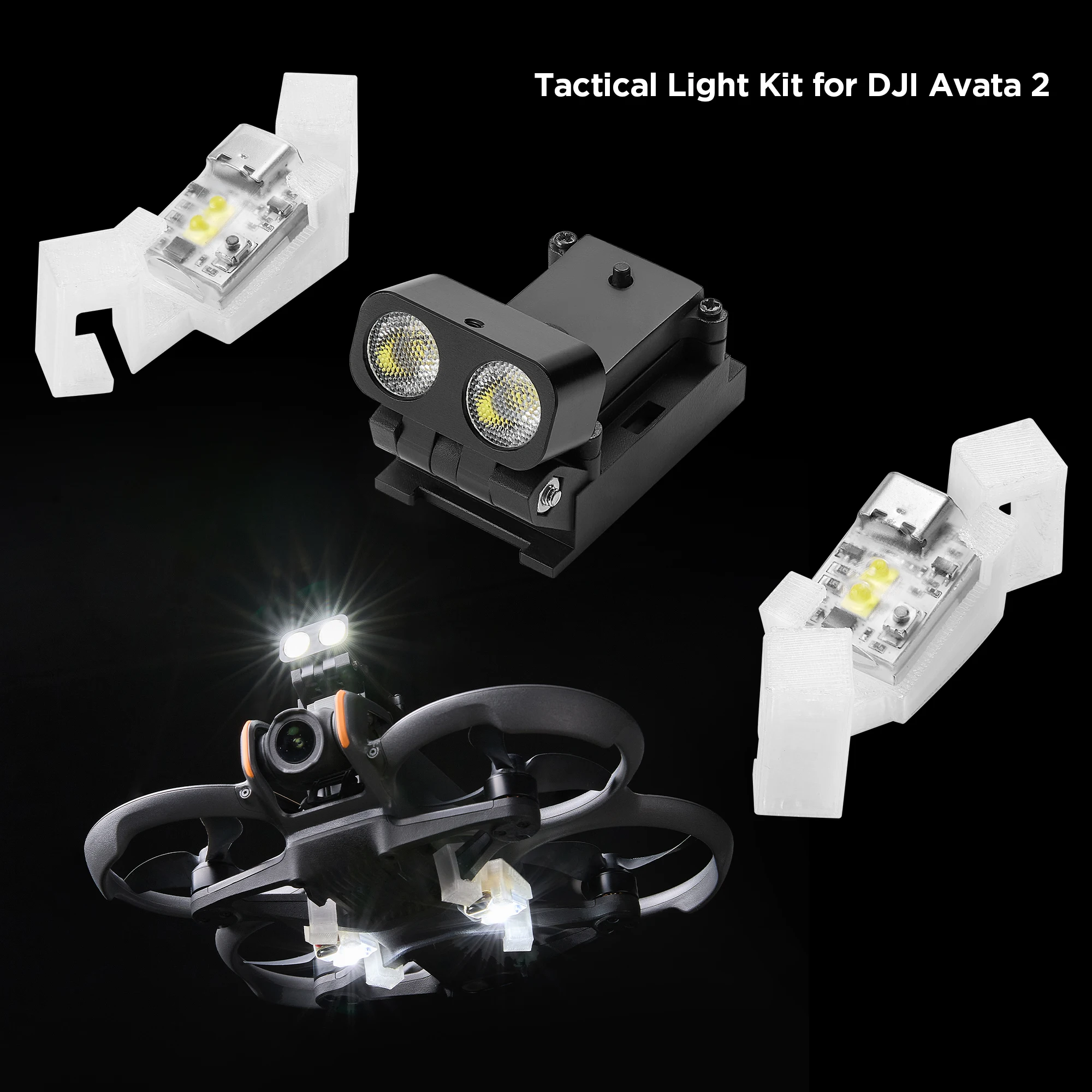 VIFLY Tactical Light Kit for DJI Avata 2 thumbnail 2