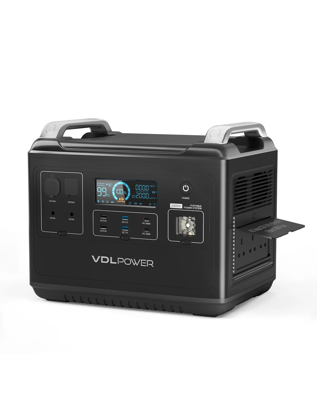 VDL ポータブル電源 HS2000 2000W/1997Wh HS2000 VDL Portable VDL 