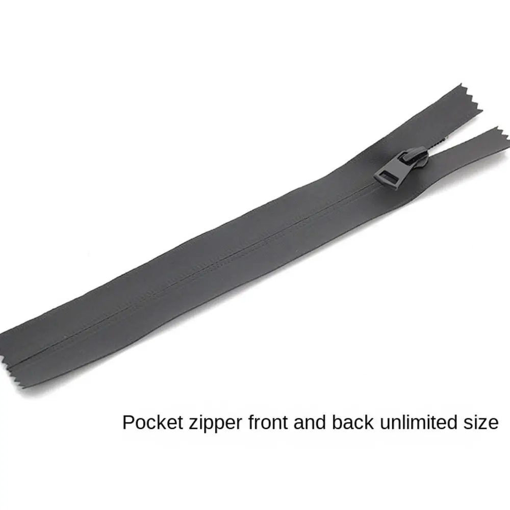 Double Headed Reverse Nylon Waterproof Zipper Durable Jacket Invisible Zipper Double Slider Zip DIY Sewing Tools & Supplies