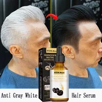 Anti Gray White Hair Serum Liquid White To Black Natural Color Repair Nourish Scalp Products Anti Loss Hairs Care For Men Women