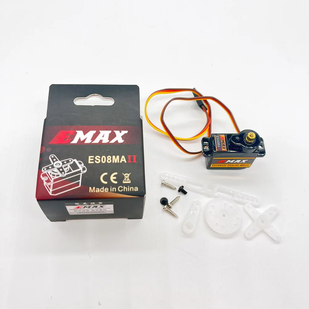 Rc Servo Emax Es08Ma Ii Servo Moto Servo 12G Mini Metal Gear Servo Analogico Per Rc Car Axial Scx24 Parti Di Aggiornamento