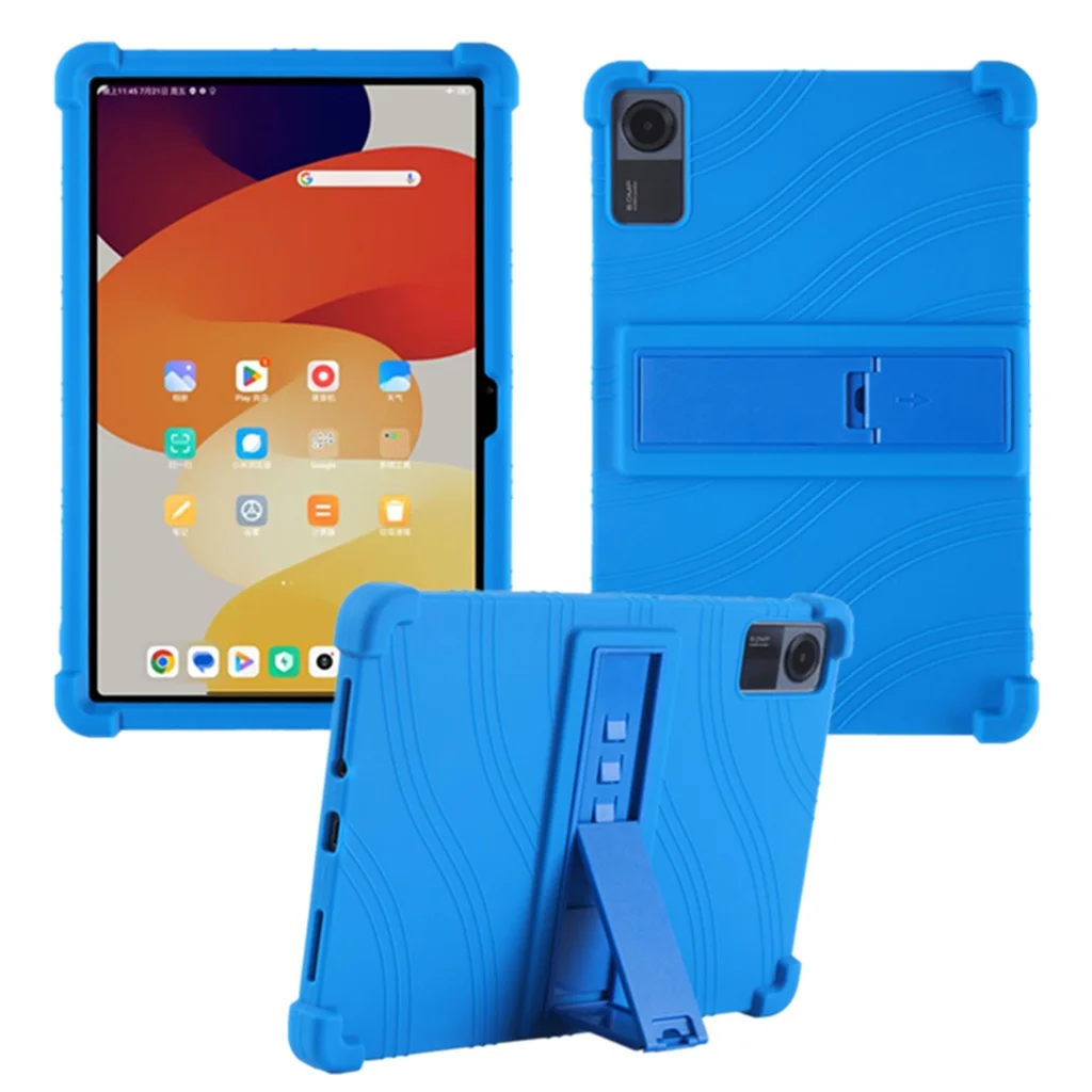 

Case for Xiaomi RedMi Pad SE 11 inch 2023 Kids Friendly Soft Silicon Adjustable Stand Cover for RedMi Pad SE 11'' Case