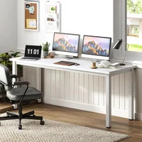 Writing Desk, 63 Inch Large Computer Desk - Modern Simple Style Home Office Desk Gaming Desk, Writing Desk 2