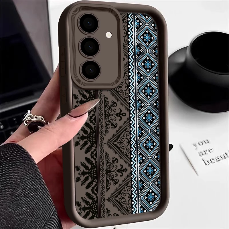 Vintage Patterns Phone Case - Timeless Design with Enhanced Protection